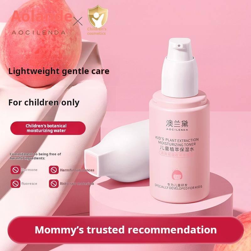 Aolaide Children's Moisturizing Toner Moisturizing and Moisturizing Skincare for Girls Aged 3-12