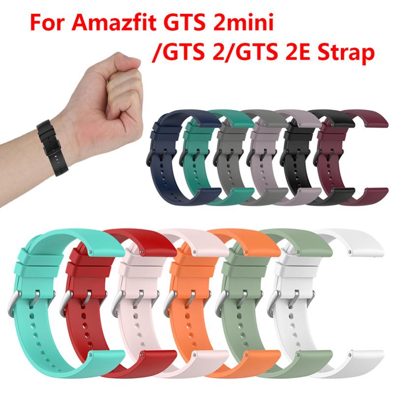 Silicone Watch Band For Huami Amazfit GTS 2 Series Replacement Strap