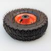 Утолщенные резиновые пневматические колеса износостойкие 4.10-3.50-4 надувные колеса 10 дюймов пылезащитные клапаны шины для тележки