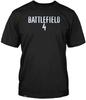 Футболка для взрослых Battlefield 4 Логотип 100% Хлопок Мужская Футболка Топ - Официально Лицензированная Футболка по Видеоигре