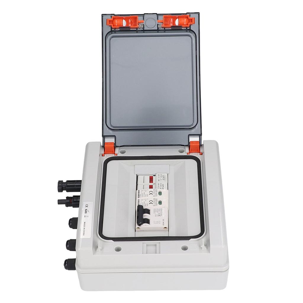 Соединительная коробка для солнечных фотоэлектрических систем 2 стринги 15А предохранитель защита от молнии IP65 соединительная коробка предварительно смонтированный кабель M C