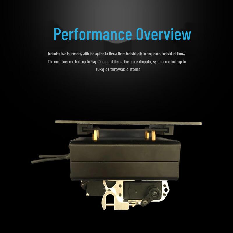 SOZYIN 10kg Dual-Stage Drone Cargo Dispenser