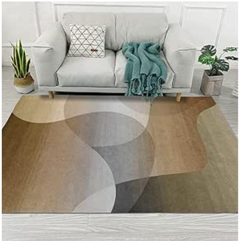 Modern Minimalist Geometric Living Room Carpet Home Bedroom Bedside Carpet Large-area Carpet Mat