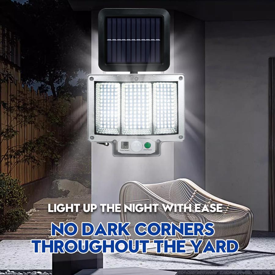 192LED Split Solar Lamp 3 Lighting Modes Outdoor Decoration Sunlight Wall Light PIR Motion Sensor Waterproof Garden Garage Lamp
