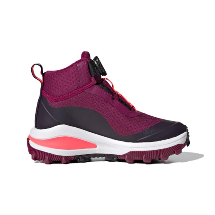 adidas Fortarun Boa Atr Btw K Нескользящие Защита от ударов Детские Ботинки Детские Фуксия FV3487