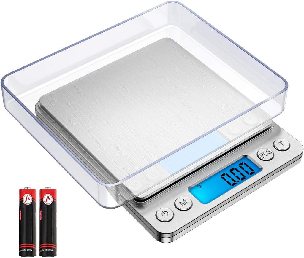 Digital Food Scale Weight Food Kitchen Scale for Cooking Baking Stainless
