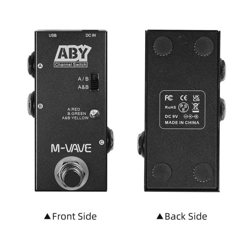 Duangu ABY Line Selector AB Switch Mini Guitar Effect Pedal True Bypass Guitar Bass Pedal AB Box - ABY Channel Switch, Mini Guitar Effect Pedal