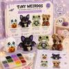 New 3D Beaded Figurine Kit Ideal DIY Gift Set with Beautiful Packaging for Craft Lovers