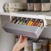 Seasoning Bottle Storage Rack Kitchen Spice Rack Wall-mounted Under-Shelf Spice Organizer Kitchen Storage Rack