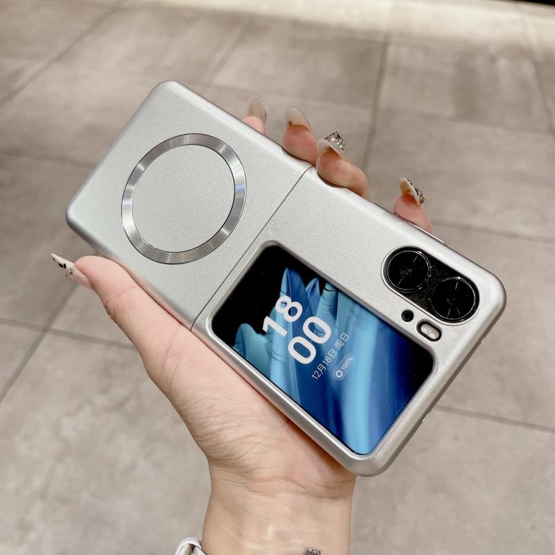 Применимо к чехлу для мобильного телефона OPPO Find N1 Flip Новый складной экран флип матовый магнитный противоударный тонкий чехол