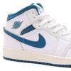 FN7432-141 Nike GS Air Jordan 1 Mid SE Белый Парус Промышленный Синий