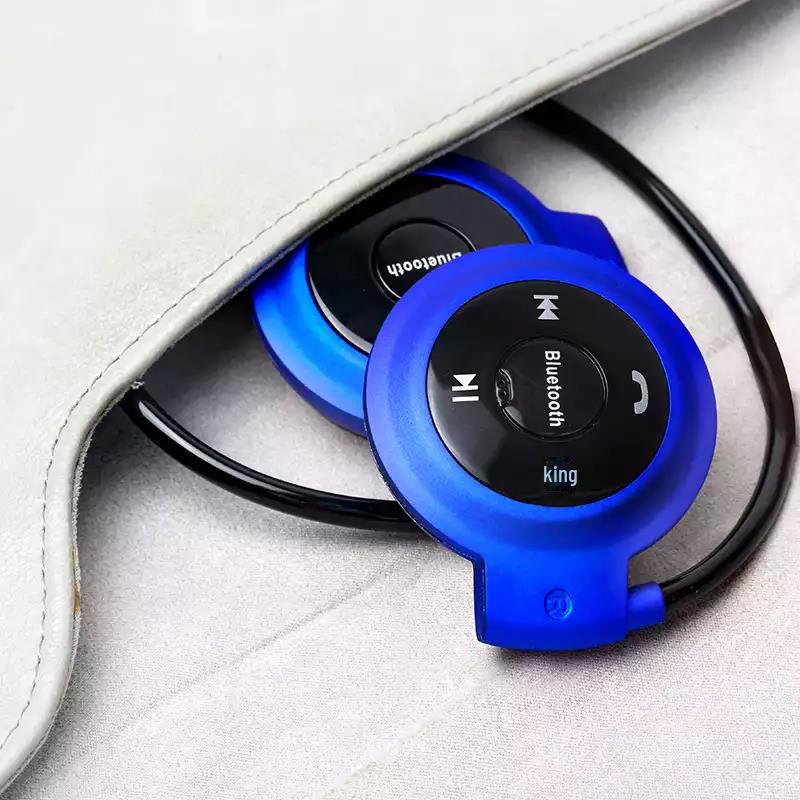 Mini 503 Беспроводная Bluetooth FM спортивная гарнитура с заушным креплением