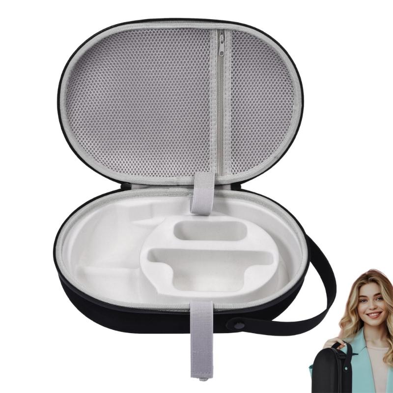 EVA Travel Case for Vision Pro MR All in one Virtual Reality Helmet Hard Handbag Bag with Shoulder Strap Storage Box
