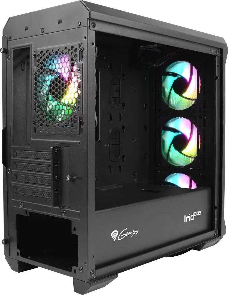 Obudowa Genesis Irid 503 ATX Micro (z oknem, USB 3.0) ARGB