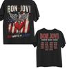 New Bon Jovi Forever 2026 Tour New Jersey Graphic T-Shirt, Y2K Style Unisex Summer Casual Popular T-shirt