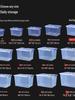 Контейнер для хранения филамента 3D-принтера - Утолщенный, Прозрачный, Большой емкости, Прямоугольный бытовой контейнер