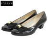 Women's Leather Vara Ribbon Pumps, Black, Size 6C Shoes 6C blackUsed
