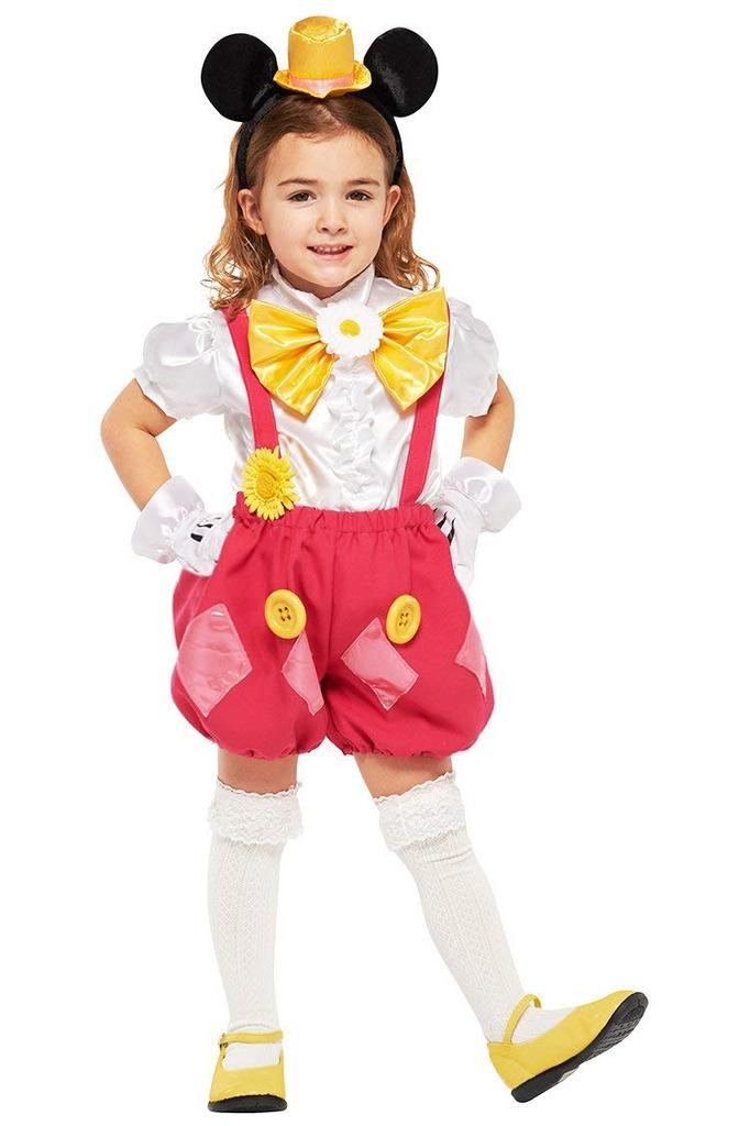 Disney Mickey Mouse Kids Costume for Girls Height 100cm-120cm