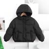 Новая детская одежда Новая куртка-пуховик Детская короткая зимняя куртка для мальчиков и девочек Стильная утолщенная флисовая куртка Пальто из пуха и шелка