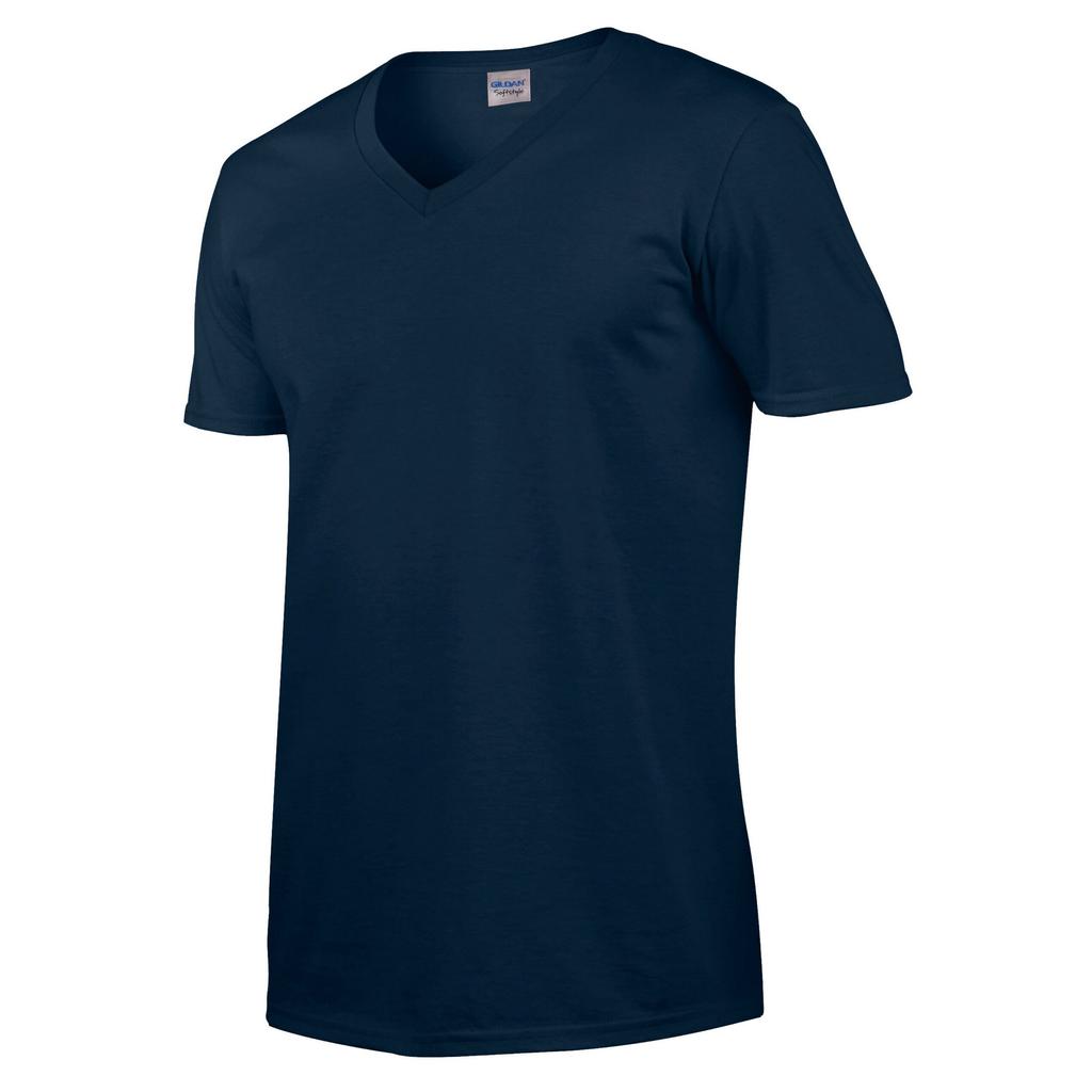 Gildan Unisex Adult Softstyle V Neck T-Shirt