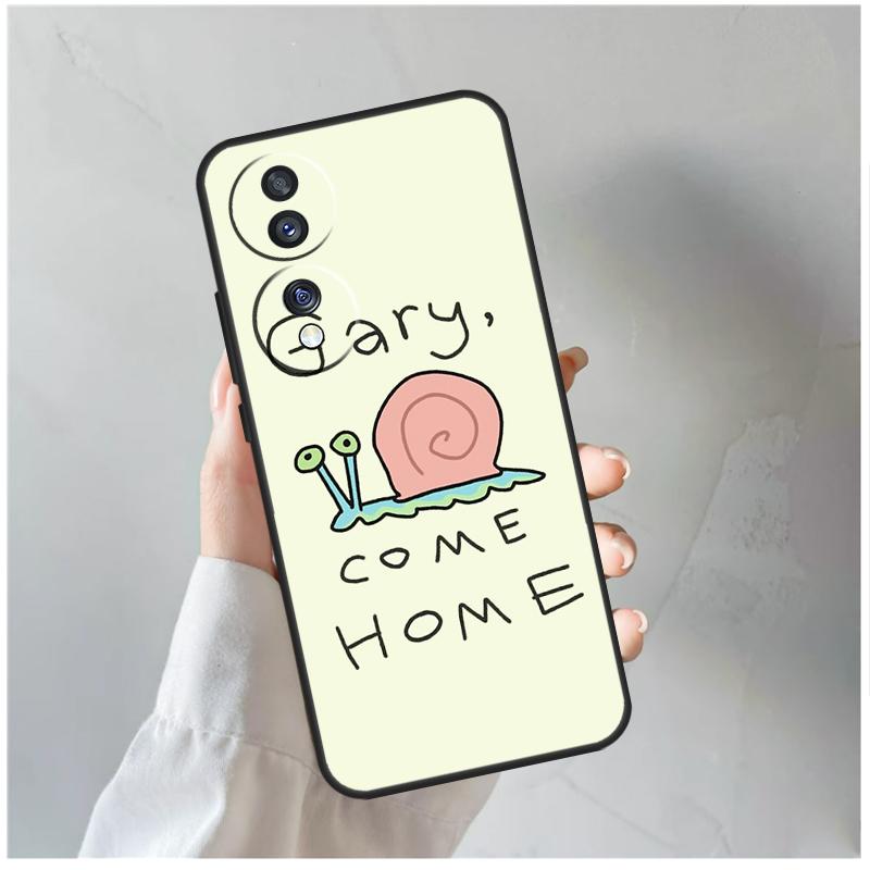 Мультяшный Чехол-Улитка Для Honor X9a X8a X6a X7a X6 X7 X8 X9 X9b X8b Honor 70 50 90 Lite Magic 5 6 Pro Чехол