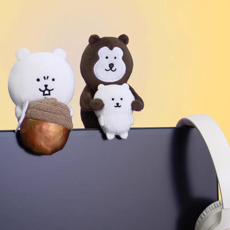 Плюшевый медведь, игрушка-прикол, аниме-периферия, подвеска для рюкзака, брелок, подарок, праздник