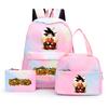 3Pcs/set Anime Dragon Ball Backpack for Girls Boys Back To Schoolbag with Lunch Bag Student Bookbag Men Women Travel Bag Mochila
