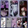 Чехол для телефона с аниме-персонажем Х-Хисока М-Мороу Для iPhone 17,16,15,14,13,12,Pro,Max,Plus,E,SE4,Air,Mini Черный Мягкий