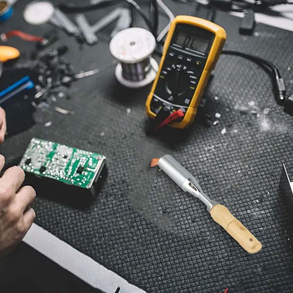 Паяльная горелка 300 Вт Электрический паяльник Паяльник с деревянной ручкой