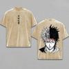 Горячая Аниме Jujutsu Kaisen Годжо Сатору Оккоцу Юта Принт Футболка Мужская Женская Футболки Хлопковая Одежда Стирка Футболки Харадзюку Топы