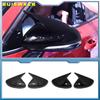 For KIA Stinger 2018 2019 2020 2025 2025 Car Body Side Door Rearview Mirror Cover ABS Covered with Carbon Fiber Pattern