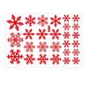 Christmas Window Clings Snowflakes Static Window Stickers Decals For Glass Window Christmas Decorations Snowflake Ornaments Xmas Party Home Decor