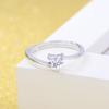 Корейская версия кольца Eternal Super Flash Zircon Live Регулируемое кольцо Love Heart, женское