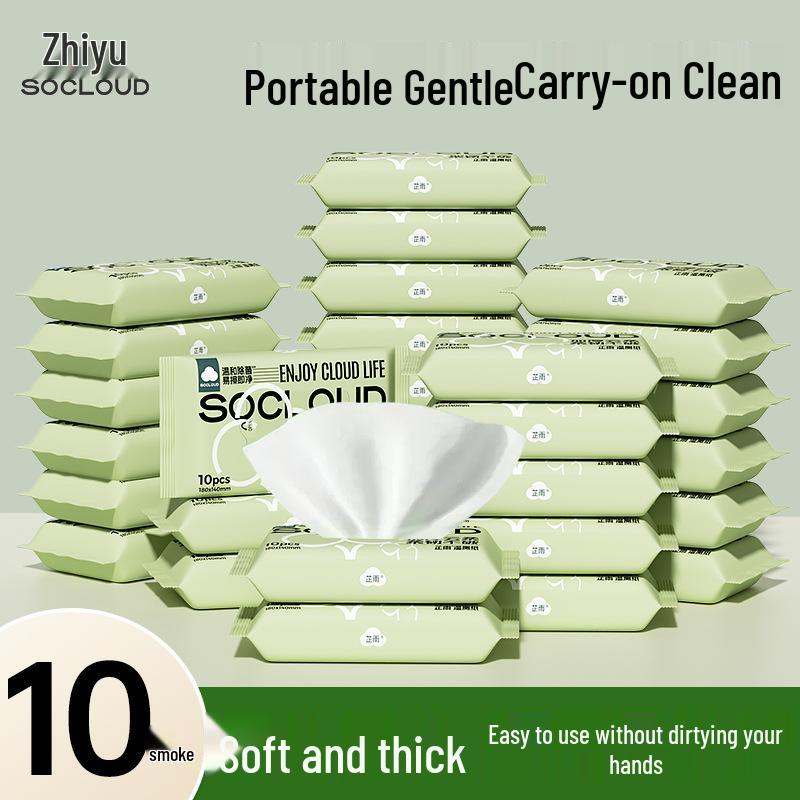 Смываемые влажные туалетные салфетки Zhiyu для мужчин и женщин - Разных размеров для использования в ванной комнате