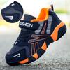 Kids Fashion Sneakers for Boys Mesh Breathable Sports Running Shoes Lightweight Children School Walking Footwear