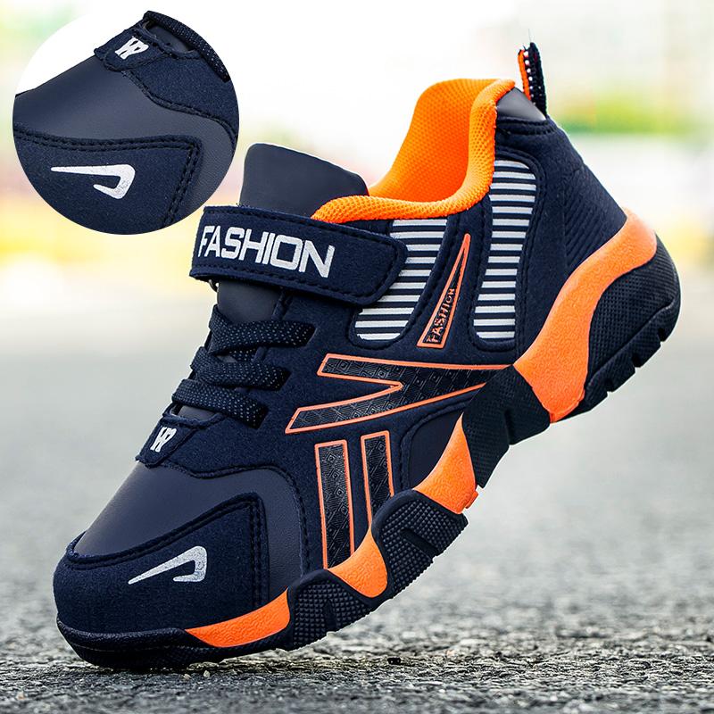 Children Boys Shoes School Sports Fashion Artificial Leather for Kids Tennis Casual Sneakers Children's Boy Running Walking Shoe
