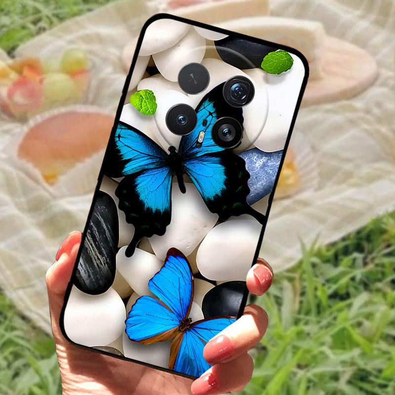 Ударопрочный чехол Funda для Honor Magic 8 Pro, мягкий ТПУ-силикон, защита камеры, чехол-бампер для телефона Honor Magic8 Pro BKQ-AN10