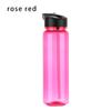 750ml Sport with Straw Leakproof Drinking Cup Food Degree Plastic Water Bottles Clear