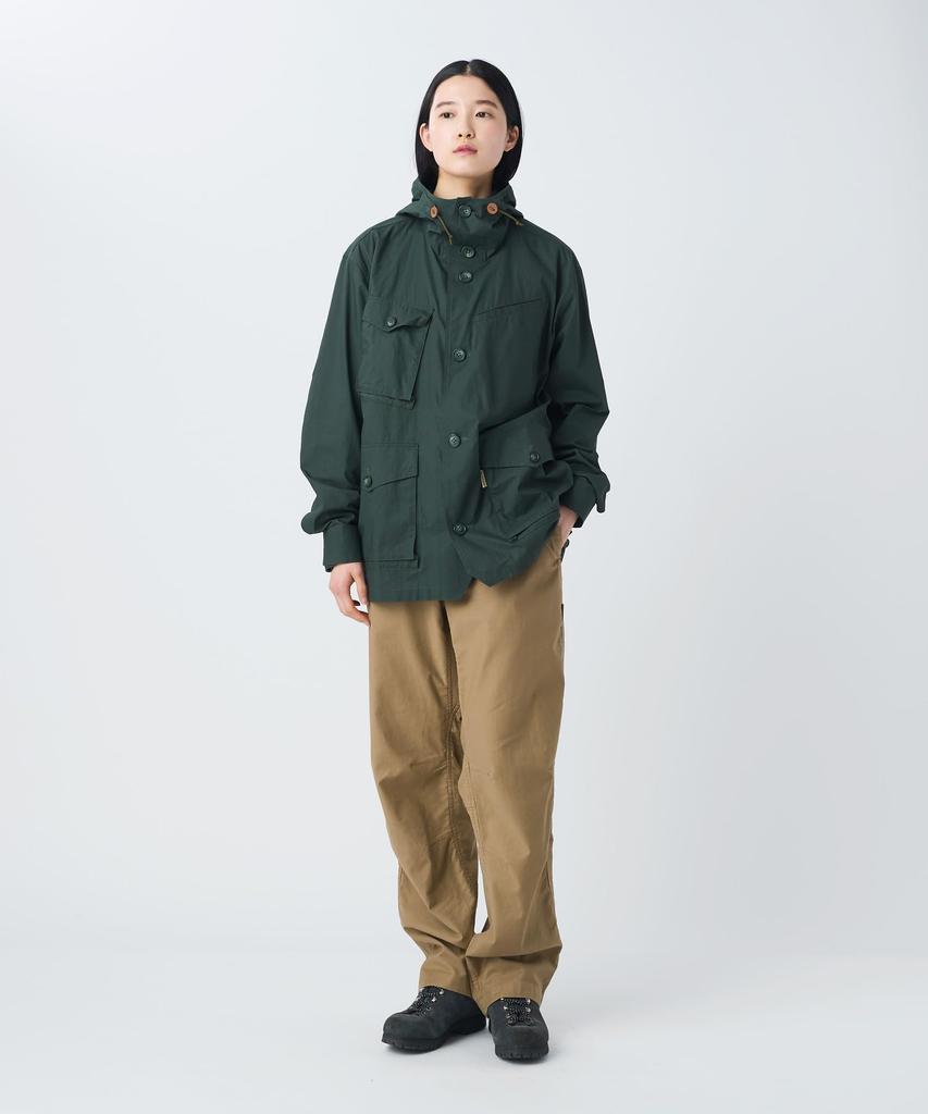 Snow Peak Waxed Windbreaker Jacket Outerwear Jacket OLIVE XL SPTL-JK-26SU908 Men's Women's