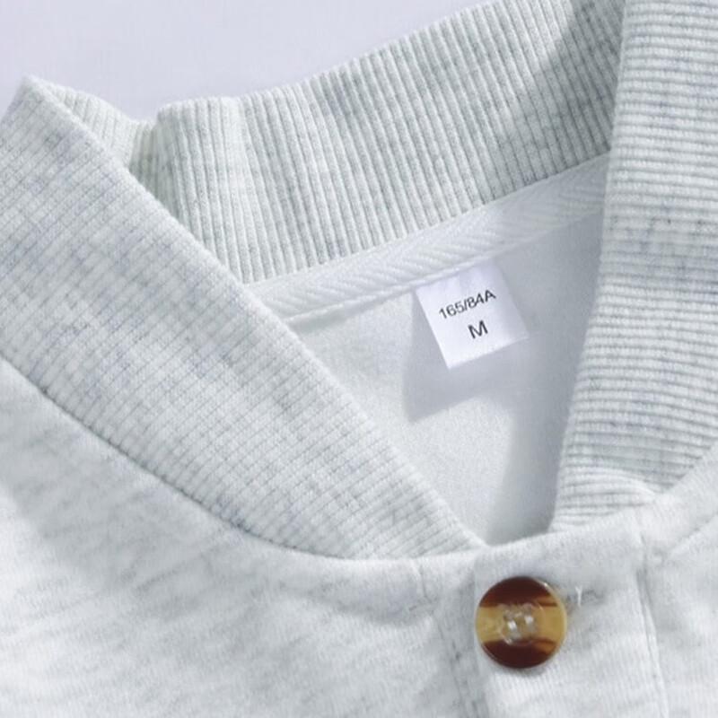 NASA MARVEL Men's Baseball Collar Sweatshirt