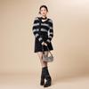 IEF 2025 Women's Retro Striped Sweater