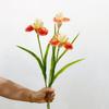 Ручная работа Искусственные ветки цветка ириса ПУ Искусственный цветок Отель Дом Гостиная Декор