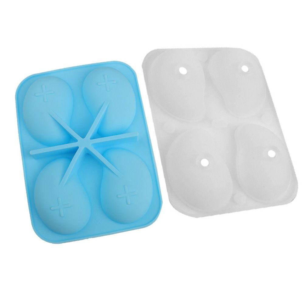 with 2 Funnels Fruit Pudding Mango Molds Silicone Decoration Mould Supplies Baking Pastry