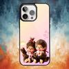 Милый Чехол для Телефона M-Monchhichi для iPhone 17,16,15,14,13,12,Plus,Pro,Max для Магнитной Беспроводной Зарядки MagSafe