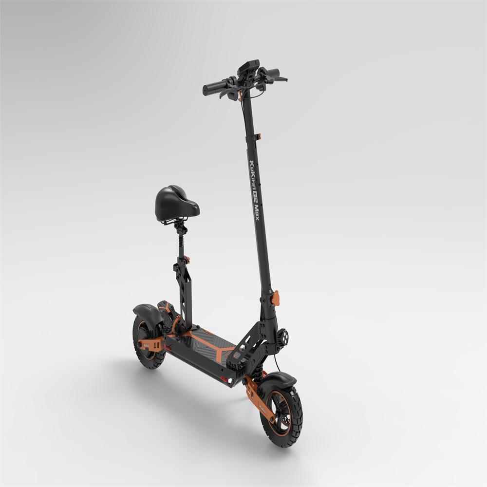 KuKirin G2 MAX Adult Electric Scooter 55 Km/h Max Speed 70KM Long Range 1200W Powerful Motor 48V 20.8AH 10Inch Off-road Tyres(NO ABE)