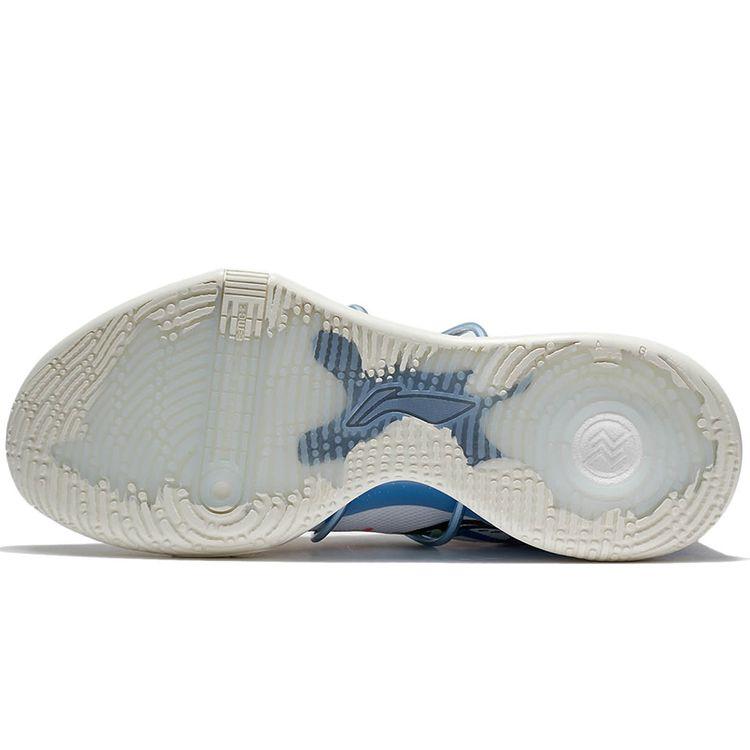 Li-Ning Рождественские мужские кроссовки Speed ​​8 Premium White Standard-White Blue ABAS005-4