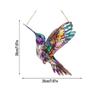 Комнатный/Уличный Ловец Духов Птица Колибри Ловец Солнца Разноцветный Подвесной Декор