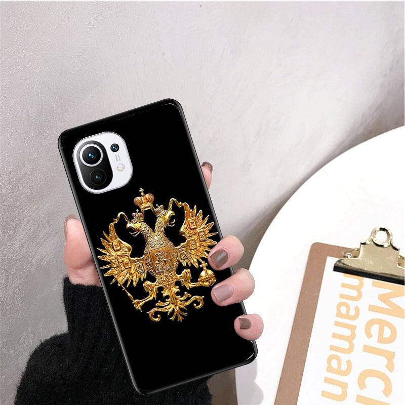 Чехол для телефона с гербом российского флага для Xiaomi 12 Mi 10T 11T 11 Pro 10 10T 11 lite 10pro 11Ultra Poco X3 Pro Poco F3 M3