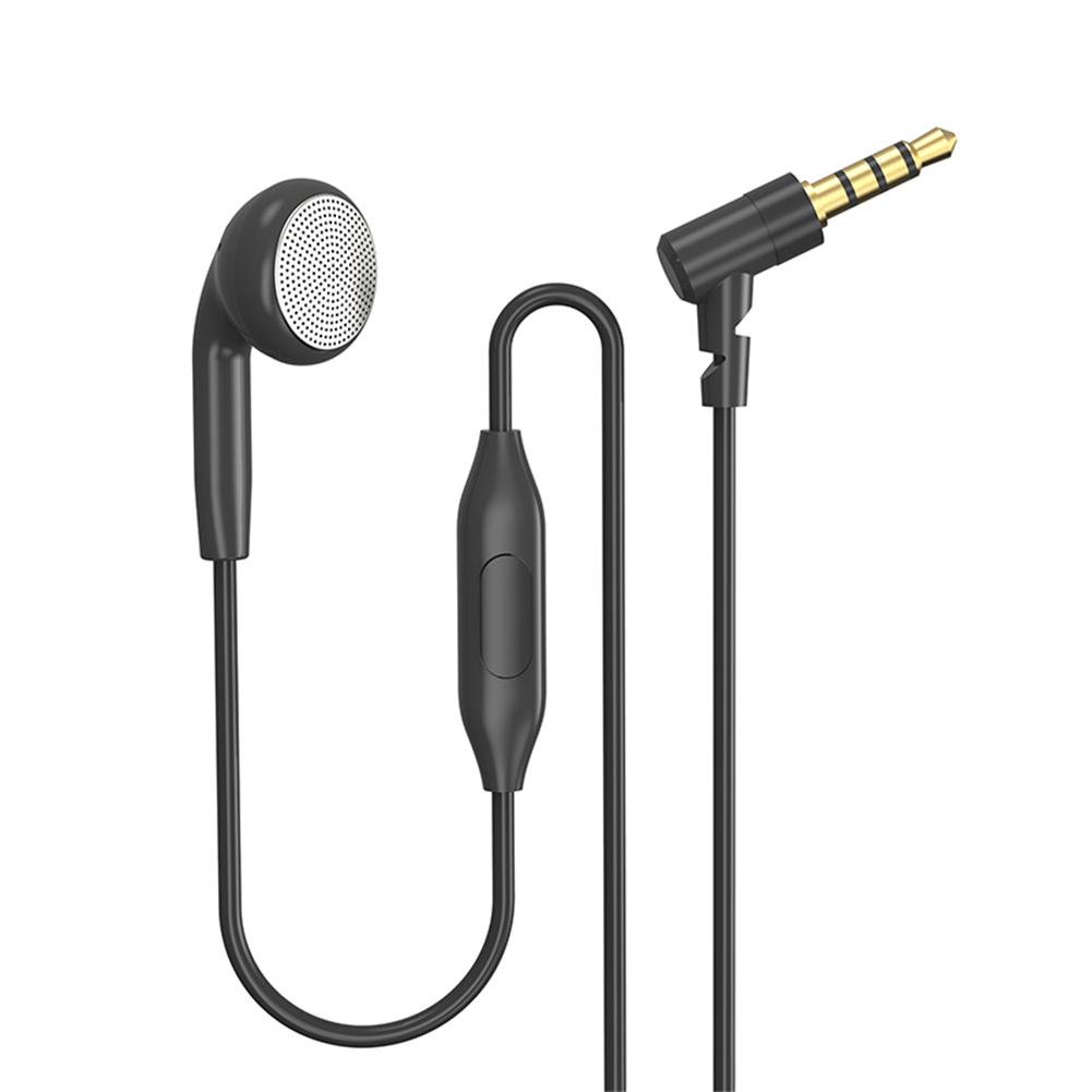 608 Single Earbud With Microphone Button Control 3.5mm/Type C Wired One Ear Earphone For Driving Sport Running Cycling