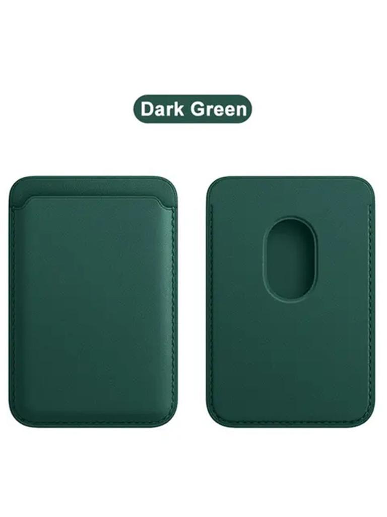 Кожаный кошелек Magsafe для iPhone 15 Pro Max, совместимый с держателем для карт iPhone 14 13 12 с магнитом MagSafe